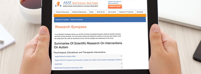 ASAT's autism resources
