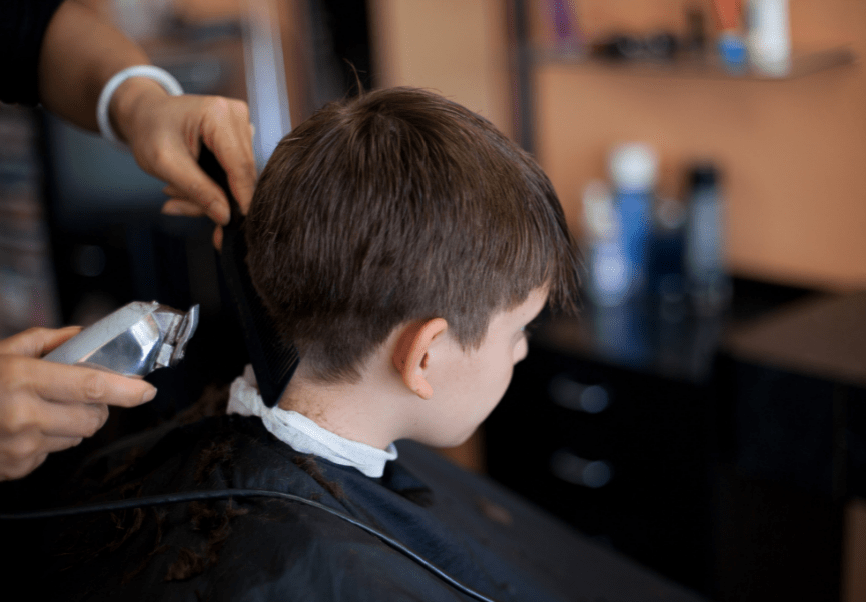 teaching children with autism to tolerate haircutting