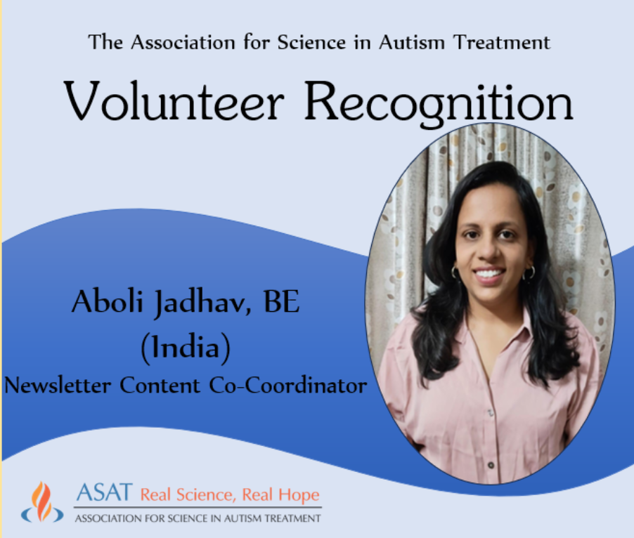 Celebrating ASAT volunteer Aboli Jadhav
